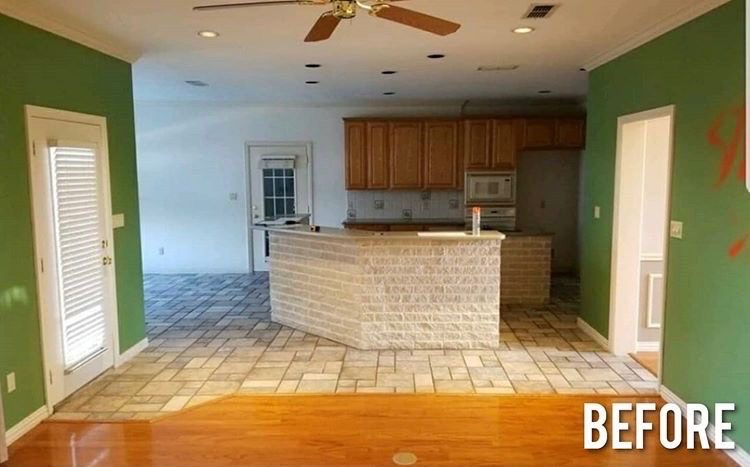 kitchen remodel- before